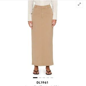 DL1961 Maxi Skirt - Classic Tan size 25 NEW
